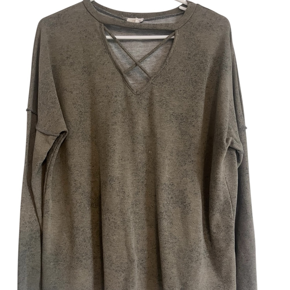 Lovely Melody Forest Green Knit Top